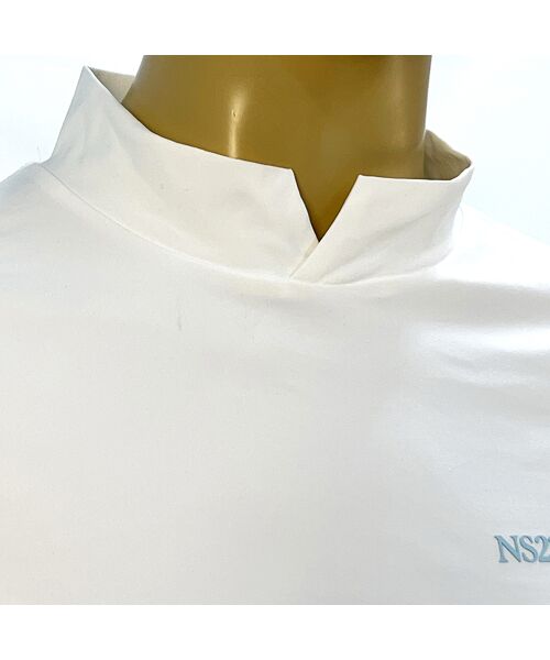 NS23 par Nissa Golf / エヌエス23・パー・ニッサゴルフ カットソー | 【メンズ】長袖モックネック | 詳細3