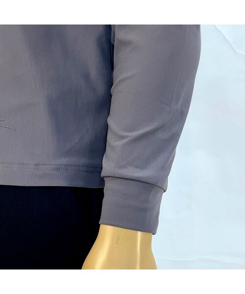 NS23 par Nissa Golf / エヌエス23・パー・ニッサゴルフ カットソー | 【メンズ】長袖モックネック | 詳細6
