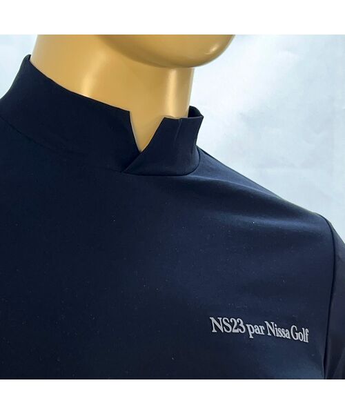NS23 par Nissa Golf / エヌエス23・パー・ニッサゴルフ カットソー | 【メンズ】長袖モックネック | 詳細11