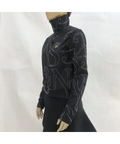 NS23 par Nissa Golf / エヌエス23・パー・ニッサゴルフ カットソー | 【レディース】フロッキープリントハイネックカットソー