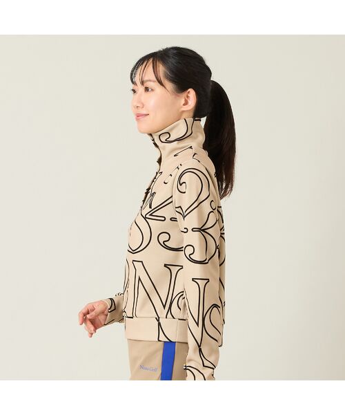 NS23 par Nissa Golf / エヌエス23・パー・ニッサゴルフ カットソー | 【レディース】フロッキープリントハイネックカットソー | 詳細3