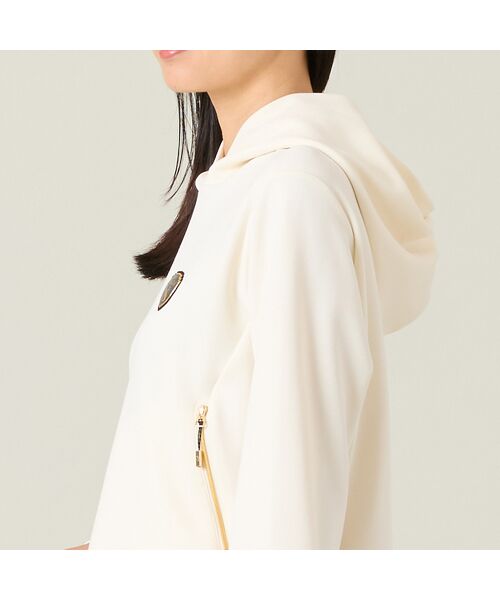 NS23 par Nissa Golf / エヌエス23・パー・ニッサゴルフ パーカー | 【レディース】ジャージフード付きプルオーバー | 詳細1