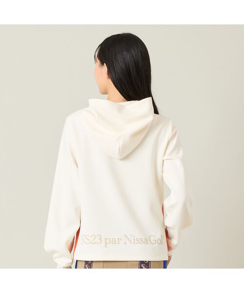 NS23 par Nissa Golf / エヌエス23・パー・ニッサゴルフ パーカー | 【レディース】ジャージフード付きプルオーバー | 詳細2
