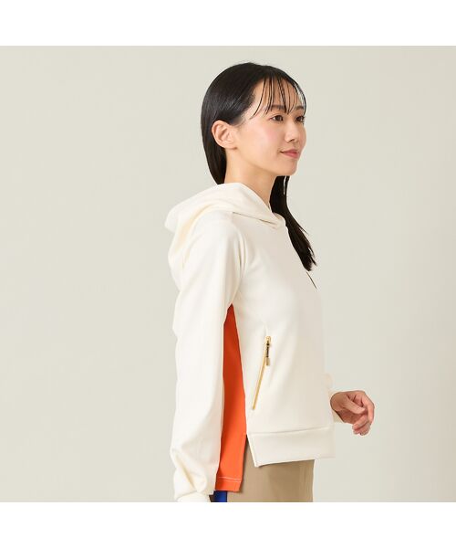 NS23 par Nissa Golf / エヌエス23・パー・ニッサゴルフ パーカー | 【レディース】ジャージフード付きプルオーバー | 詳細4