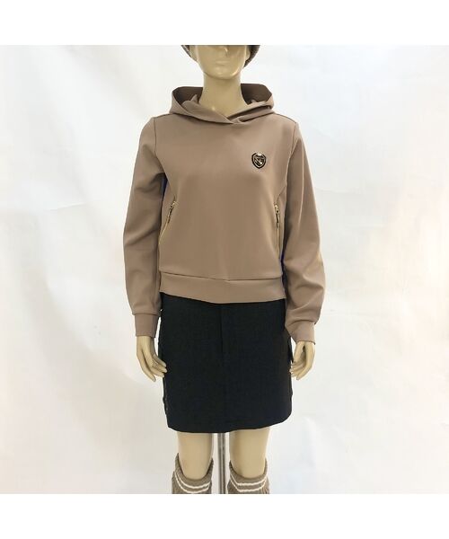 NS23 par Nissa Golf / エヌエス23・パー・ニッサゴルフ パーカー | 【レディース】ジャージフード付きプルオーバー | 詳細6