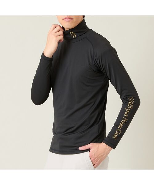 NS23 par Nissa Golf / エヌエス23・パー・ニッサゴルフ カットソー | 【メンズ】アドエルムソフトコンプレッションハイネックインナー | 詳細4