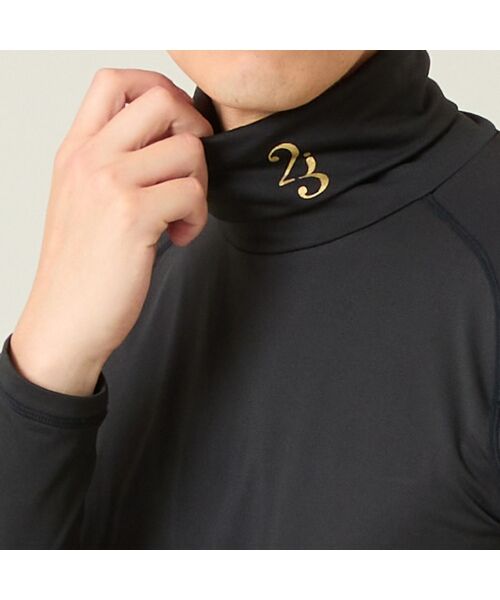 NS23 par Nissa Golf / エヌエス23・パー・ニッサゴルフ カットソー | 【メンズ】アドエルムソフトコンプレッションハイネックインナー | 詳細5