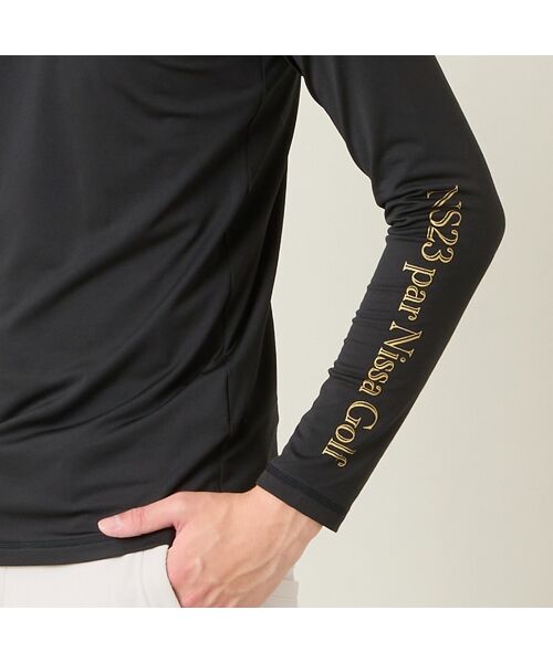 NS23 par Nissa Golf / エヌエス23・パー・ニッサゴルフ カットソー | 【メンズ】アドエルムソフトコンプレッションハイネックインナー | 詳細6