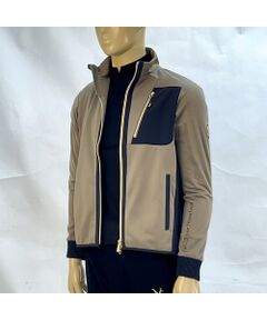 NS23 par Nissa Golf / エヌエス23・パー・ニッサゴルフ その他トップス | 【メンズ】WarmdArt裏フリース×ナイロン布帛ジップアップスウェット