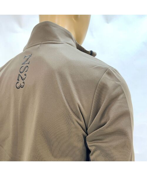 NS23 par Nissa Golf / エヌエス23・パー・ニッサゴルフ その他トップス | 【メンズ】WarmdArt裏フリース×ナイロン布帛ジップアップスウェット | 詳細4