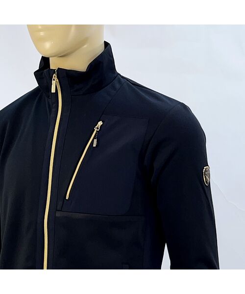 NS23 par Nissa Golf / エヌエス23・パー・ニッサゴルフ その他トップス | 【メンズ】WarmdArt裏フリース×ナイロン布帛ジップアップスウェット | 詳細5