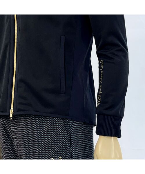 NS23 par Nissa Golf / エヌエス23・パー・ニッサゴルフ その他トップス | 【メンズ】WarmdArt裏フリース×ナイロン布帛ジップアップスウェット | 詳細6