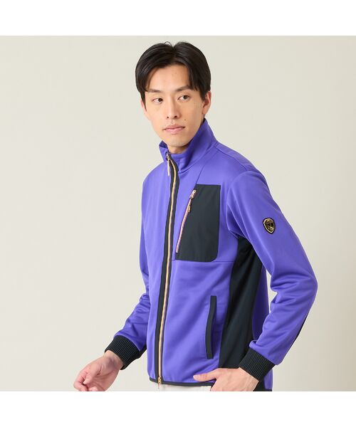 NS23 par Nissa Golf / エヌエス23・パー・ニッサゴルフ その他トップス | 【メンズ】WarmdArt裏フリース×ナイロン布帛ジップアップスウェット | 詳細10