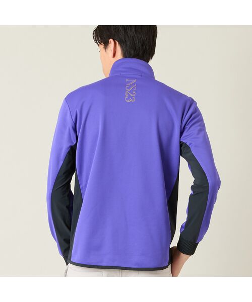 NS23 par Nissa Golf / エヌエス23・パー・ニッサゴルフ その他トップス | 【メンズ】WarmdArt裏フリース×ナイロン布帛ジップアップスウェット | 詳細11
