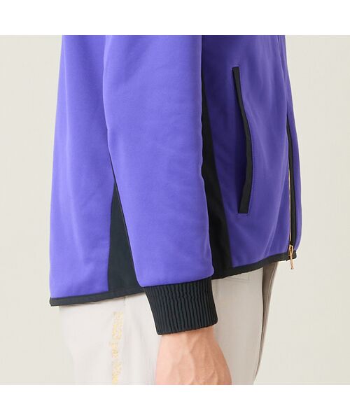 NS23 par Nissa Golf / エヌエス23・パー・ニッサゴルフ その他トップス | 【メンズ】WarmdArt裏フリース×ナイロン布帛ジップアップスウェット | 詳細14