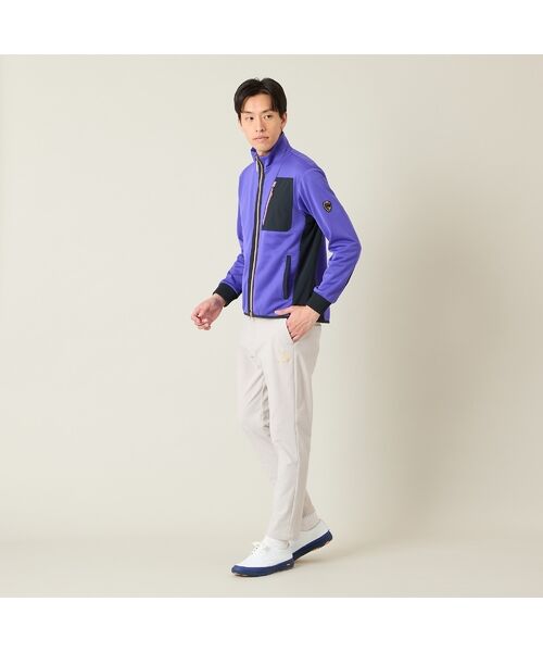 NS23 par Nissa Golf / エヌエス23・パー・ニッサゴルフ その他トップス | 【メンズ】WarmdArt裏フリース×ナイロン布帛ジップアップスウェット | 詳細15