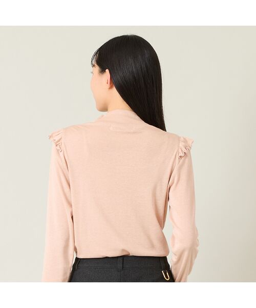 NS23 par Nissa Golf / エヌエス23・パー・ニッサゴルフ カットソー | 【レディース】ラメ入り長袖モックネックインナー | 詳細9