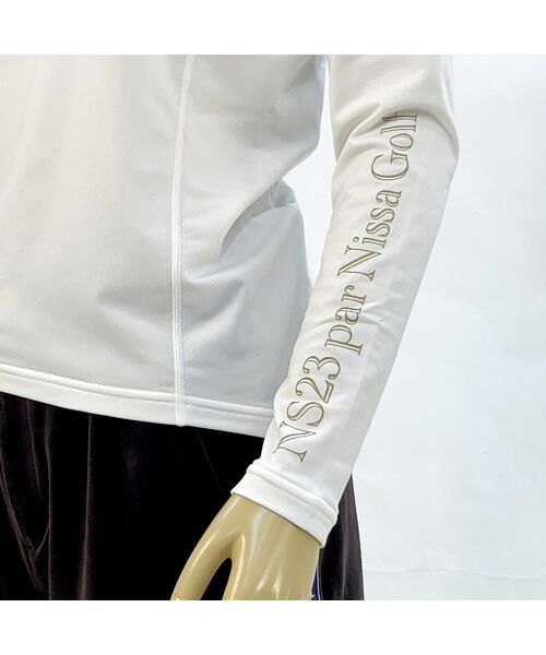 NS23 par Nissa Golf / エヌエス23・パー・ニッサゴルフ カットソー | 【レディース】アドエルムコンプレッションモックネックインナー | 詳細2