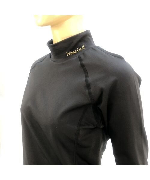 NS23 par Nissa Golf / エヌエス23・パー・ニッサゴルフ カットソー | 【レディース】アドエルムコンプレッションモックネックインナー | 詳細6