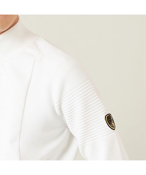 NS23 par Nissa Golf / エヌエス23・パー・ニッサゴルフ ニット・セーター | 【メンズ】ホールガーメント長袖ニットトップス | 詳細2