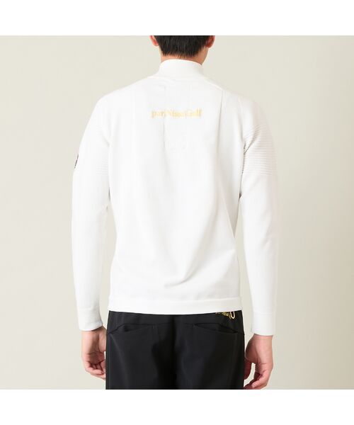 NS23 par Nissa Golf / エヌエス23・パー・ニッサゴルフ ニット・セーター | 【メンズ】ホールガーメント長袖ニットトップス | 詳細8