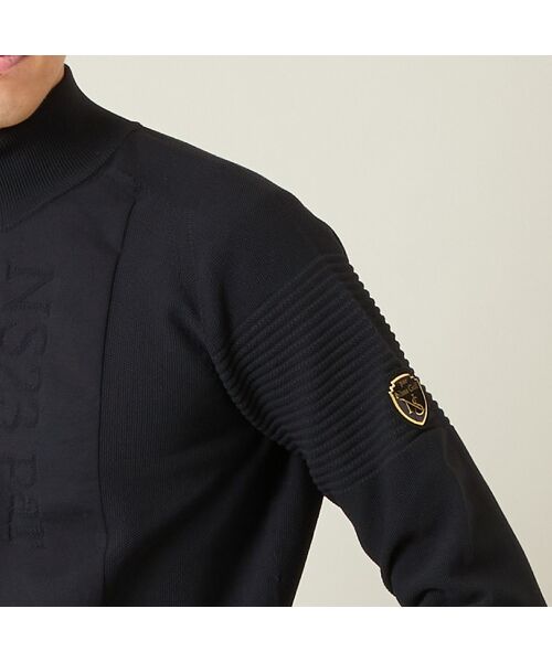 NS23 par Nissa Golf / エヌエス23・パー・ニッサゴルフ ニット・セーター | 【メンズ】ホールガーメント長袖ニットトップス | 詳細10