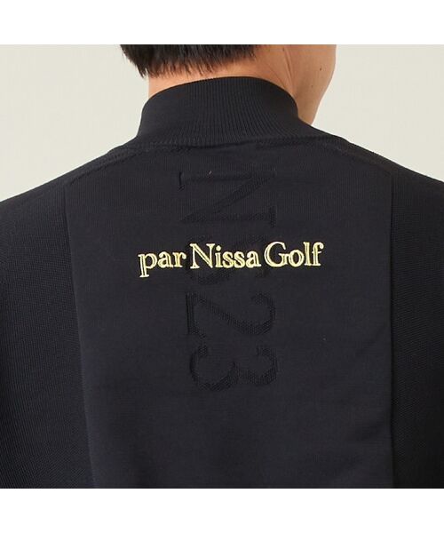 NS23 par Nissa Golf / エヌエス23・パー・ニッサゴルフ ニット・セーター | 【メンズ】ホールガーメント長袖ニットトップス | 詳細12