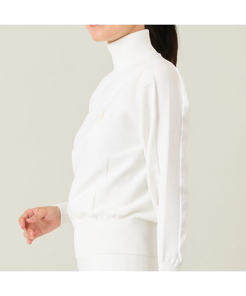 NS23 par Nissa Golf / エヌエス23・パー・ニッサゴルフ ニット・セーター | 【レディース】ホールガーメント長袖ニットトップス | 詳細1