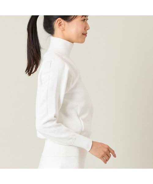 NS23 par Nissa Golf / エヌエス23・パー・ニッサゴルフ ニット・セーター | 【レディース】ホールガーメント長袖ニットトップス | 詳細3