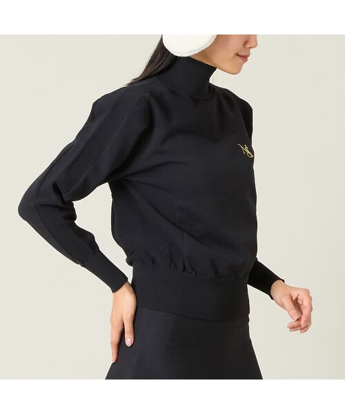 NS23 par Nissa Golf / エヌエス23・パー・ニッサゴルフ ニット・セーター | 【レディース】ホールガーメント長袖ニットトップス | 詳細6