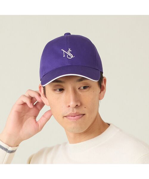 NS23 par Nissa Golf/エヌエス23・パー・ニッサゴルフ ツイルロゴキャップ パープル F NS23 par Nissa Golf/エヌエス23・パー・ニッサゴルフ ツイルロゴキャップ パープル F