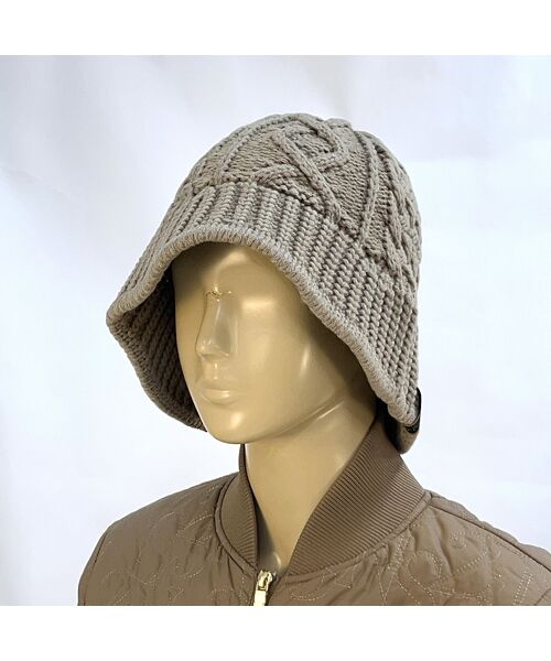 NS23 par Nissa Golf / エヌエス23・パー・ニッサゴルフ ハット | チューリップニットハット | 詳細4