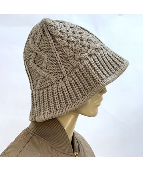 NS23 par Nissa Golf / エヌエス23・パー・ニッサゴルフ ハット | チューリップニットハット | 詳細5