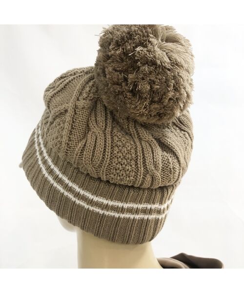NS23 par Nissa Golf / エヌエス23・パー・ニッサゴルフ スポーツグッズ | 【取り外し可能】ポンポン付きニットキャップ | 詳細6