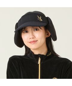 NS23 par Nissa Golf / エヌエス23・パー・ニッサゴルフ スポーツグッズ | 【取り外し可能】イヤーマフ付きボアフリースバイザー