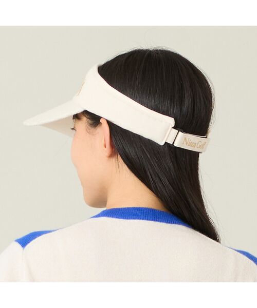 NS23 par Nissa Golf / エヌエス23・パー・ニッサゴルフ スポーツグッズ | 【取り外し可能】イヤーマフ付きボアフリースバイザー | 詳細4