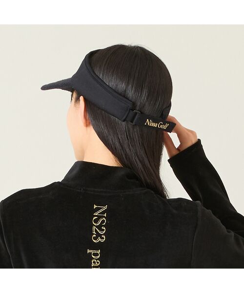 NS23 par Nissa Golf / エヌエス23・パー・ニッサゴルフ スポーツグッズ | 【取り外し可能】イヤーマフ付きボアフリースバイザー | 詳細10