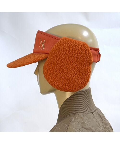 NS23 par Nissa Golf / エヌエス23・パー・ニッサゴルフ スポーツグッズ | 【取り外し可能】イヤーマフ付きボアフリースバイザー | 詳細12