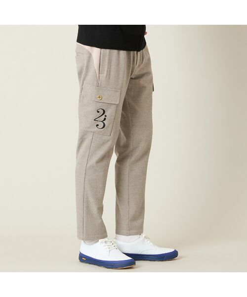 NS23 par Nissa Golf / エヌエス23・パー・ニッサゴルフ その他パンツ | 【メンズ】ツイーディカーゴパンツ | 詳細9