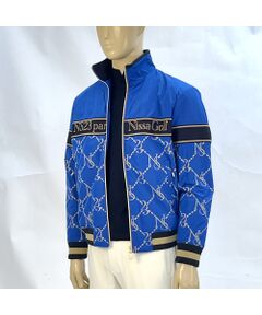 NS23 par Nissa Golf / エヌエス23・パー・ニッサゴルフ ブルゾン | 【メンズ】モノグラムプリント中綿ブルゾン