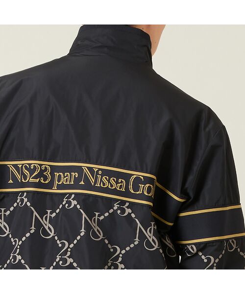 NS23 par Nissa Golf / エヌエス23・パー・ニッサゴルフ ブルゾン | 【メンズ】モノグラムプリント中綿ブルゾン | 詳細4