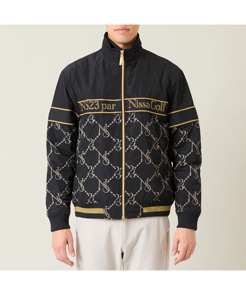 NS23 par Nissa Golf / エヌエス23・パー・ニッサゴルフ ブルゾン | 【メンズ】モノグラムプリント中綿ブルゾン | 詳細6