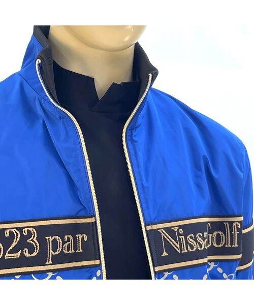 NS23 par Nissa Golf / エヌエス23・パー・ニッサゴルフ ブルゾン | 【メンズ】モノグラムプリント中綿ブルゾン | 詳細10