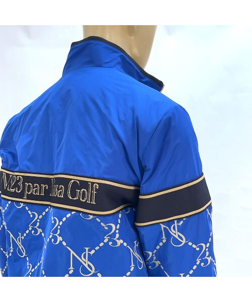 NS23 par Nissa Golf / エヌエス23・パー・ニッサゴルフ ブルゾン | 【メンズ】モノグラムプリント中綿ブルゾン | 詳細11