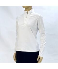 NS23 par Nissa Golf / エヌエス23・パー・ニッサゴルフ カットソー | 【レディース】長袖ハーフＺＩＰ