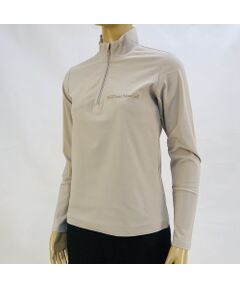 NS23 par Nissa Golf / エヌエス23・パー・ニッサゴルフ カットソー | 【レディース】長袖ハーフＺＩＰ