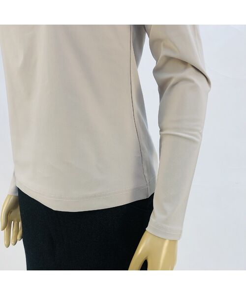 NS23 par Nissa Golf / エヌエス23・パー・ニッサゴルフ カットソー | 【レディース】長袖ハーフＺＩＰ | 詳細6