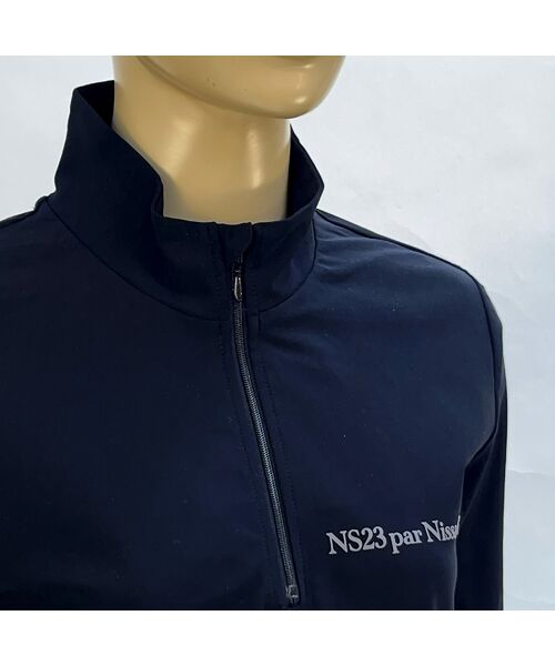 NS23 par Nissa Golf / エヌエス23・パー・ニッサゴルフ カットソー | 【レディース】長袖ハーフＺＩＰ | 詳細12