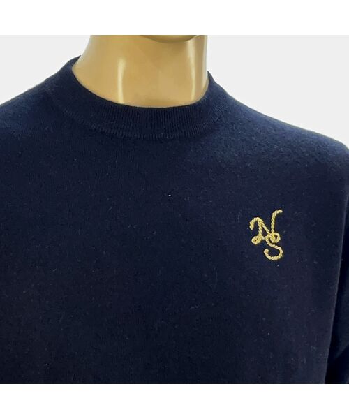 NS23 par Nissa Golf / エヌエス23・パー・ニッサゴルフ ニット・セーター | 【メンズ】ベーシックカラーカシミヤニットセーター | 詳細10