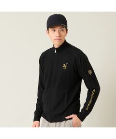 NS23 par Nissa Golf / エヌエス23・パー・ニッサゴルフ ニット・セーター | 【メンズ】オリジナルロゴカシミヤブルゾン